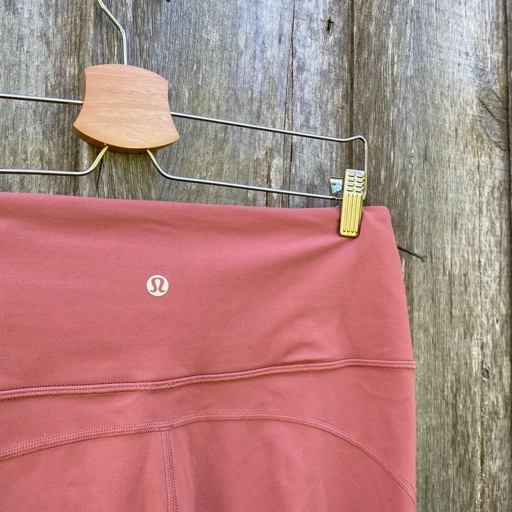 LULULEMON groove pant flare super high-rise *nulu spiced chai size 12 2021 - Picture 10 of 10